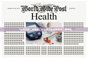 「公共卫生二级响应」〃公共卫生突发事件二级响应