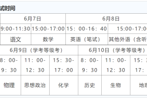 高考考几天结束〃高考几天结束?