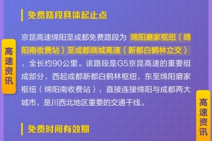 2022年5月1日高速免费吗,2021年5月1高速路免费时间规定