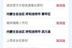 上海新增33个疫情中风险区-上海新增1个中风险地区