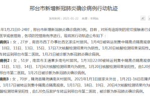 河北新增本土确诊14例无症状16例.河北新增确诊40例 无症状26例轨迹
