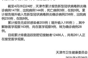 天津新增28例本土确诊病例,天津新增本土病例36例