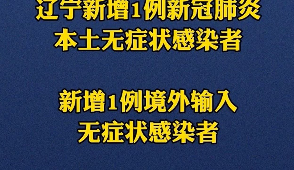 【辽宁新增1例本土/辽宁新增1例本土行程】-第2张图片