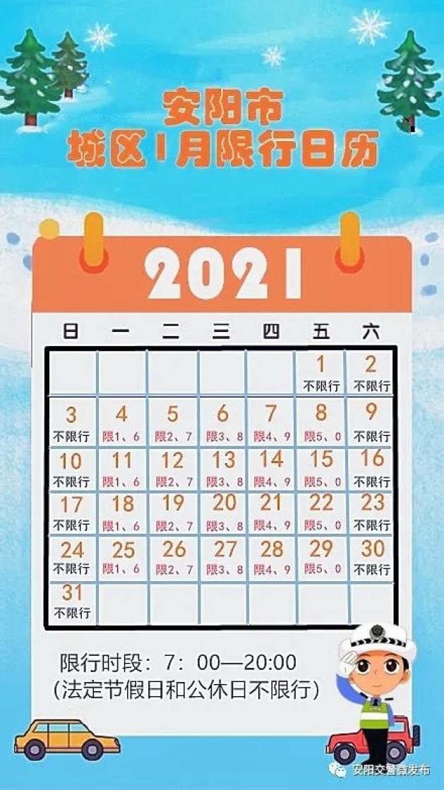 许昌限号2021最新限号1月-许昌限号2021年10月最新通知-第2张图片