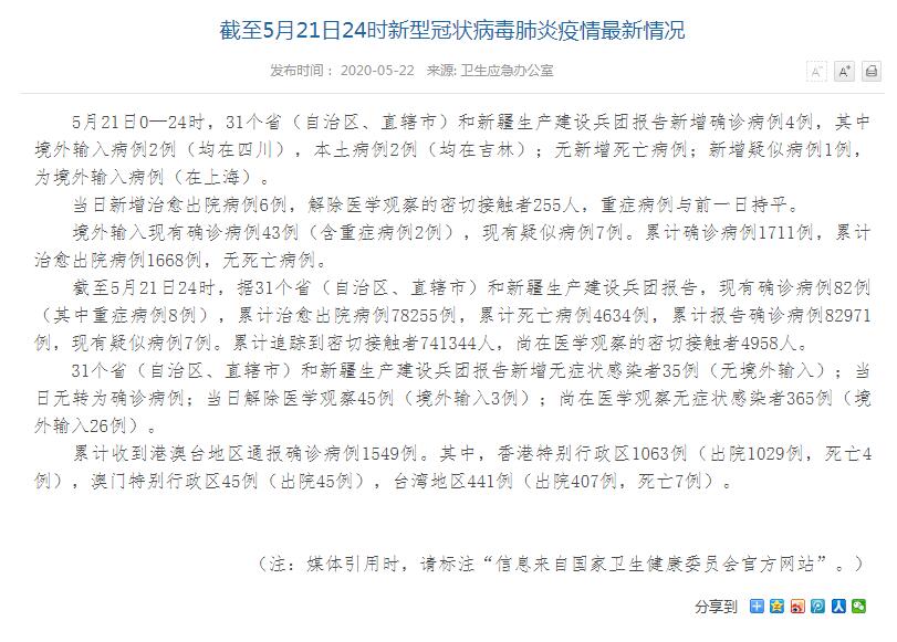 31省新增确诊22例-31省新增确诊22例 新疆17例新增确诊10例 均为境外输入-第3张图片