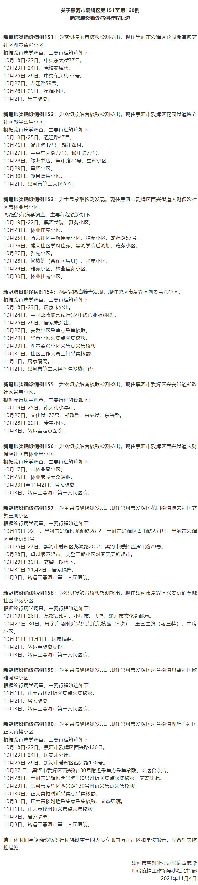“黑龙江黑河现1例确诊” 黑龙江黑河市最新确诊？-第2张图片