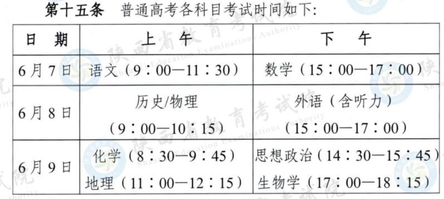 “今年高考一共考几天	” 今年高考考几天结束？-第1张图片