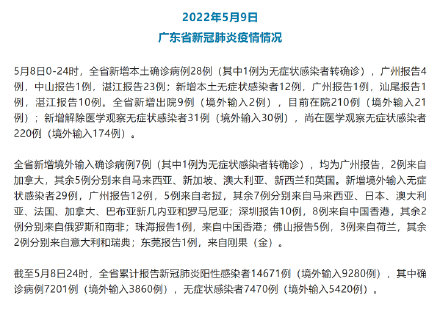 “广东新增5例本土病例” 广东新增5例本土病例是什么情况？-第1张图片